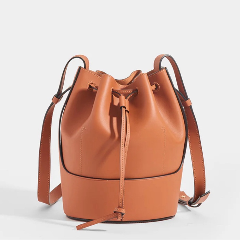 Loewe Balloon Bucket Bag Leather Small